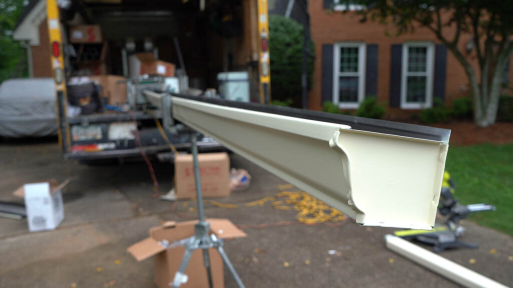 Superbro Gutters Installation Working Van