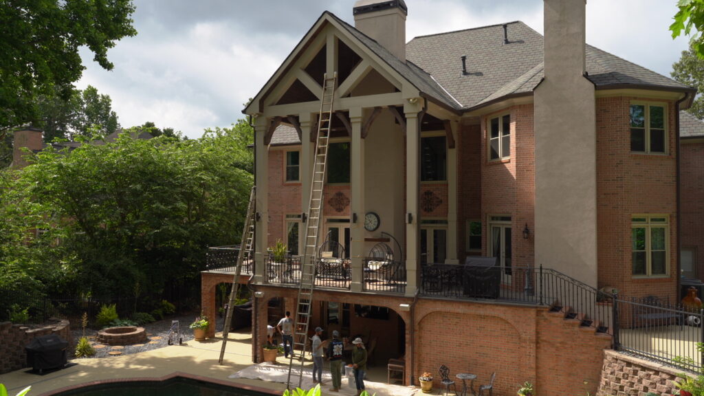 Superbro exterior painting Alpharetta